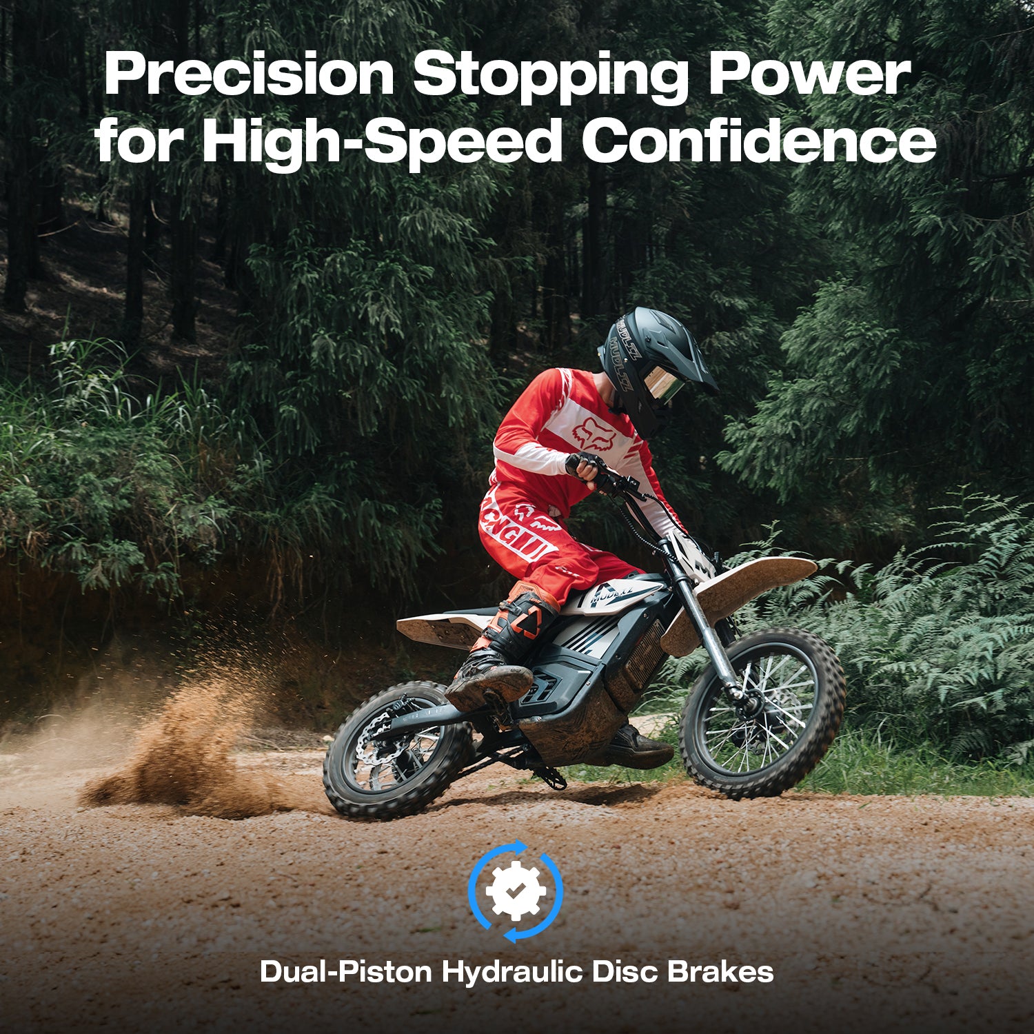 MUDLIZ M6000 Off-Road Electric Dirt Bike