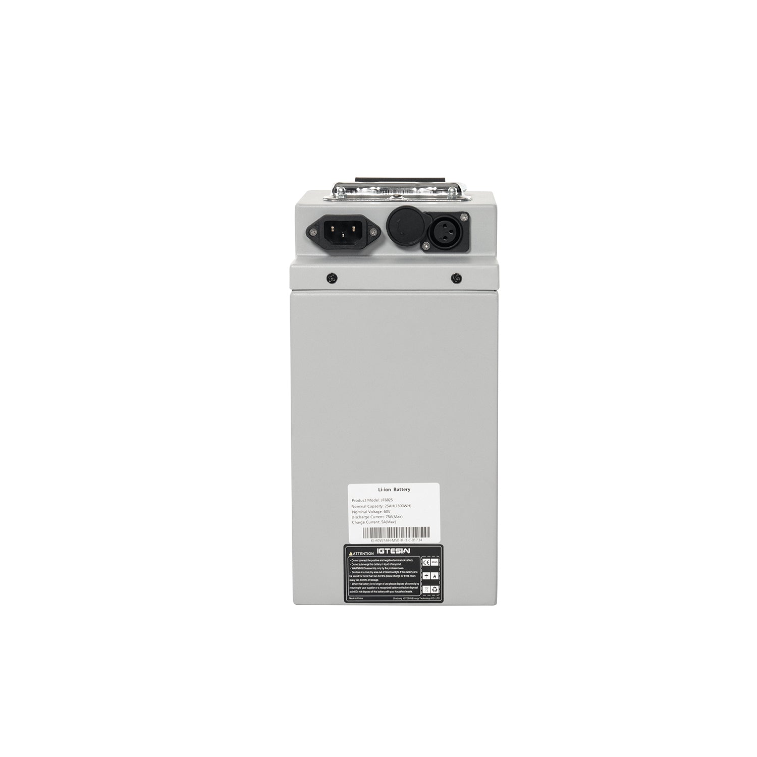 MUDLIZ M6000 60V 25Ah Battery(Powered by LG Cells)